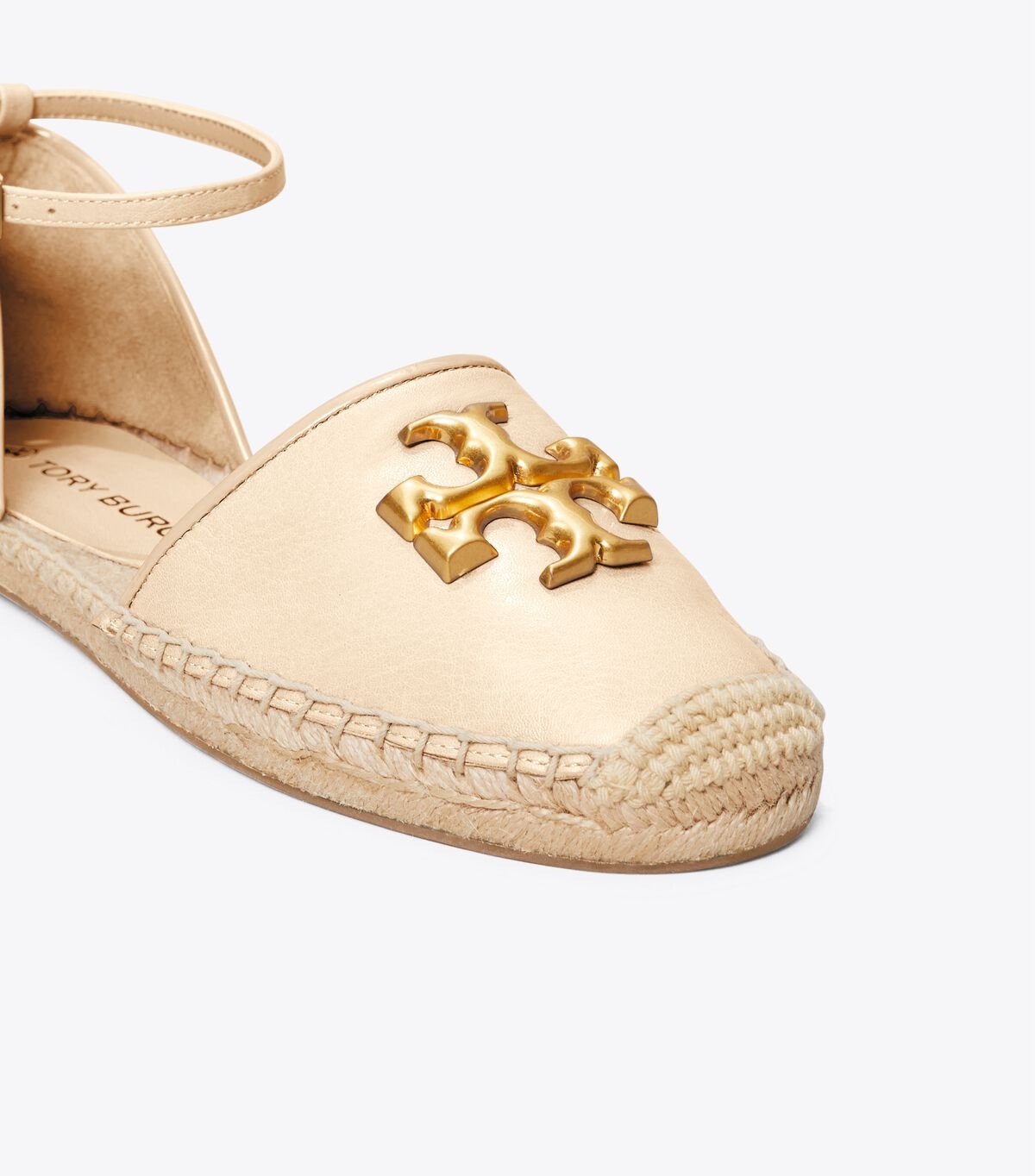 Alpargata Tory Burch Eleanor D'orsay Mujer Creme | OUTLETS-02167859