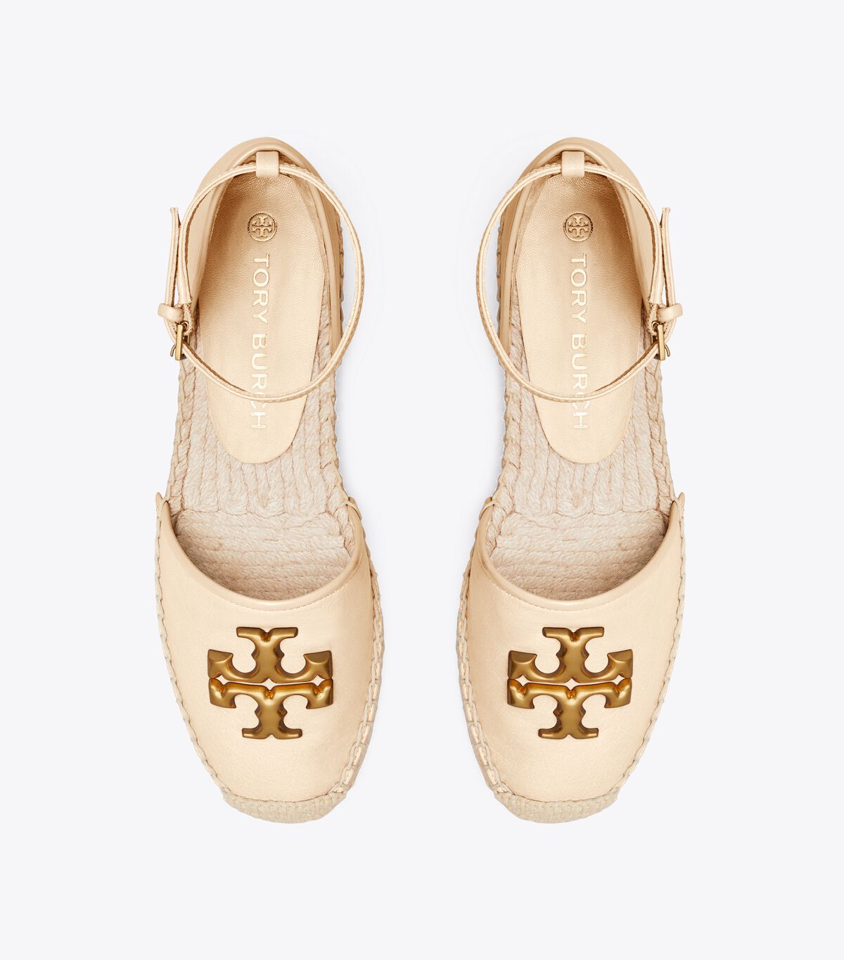 Alpargata Tory Burch Eleanor D'orsay Mujer Creme | OUTLETS-02167859