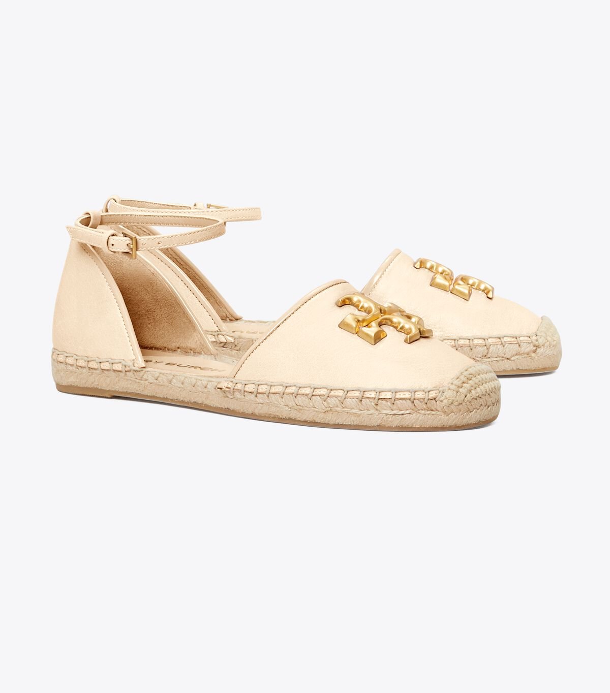 Alpargata Tory Burch Eleanor D\'orsay Mujer Creme | OUTLETS-02167859