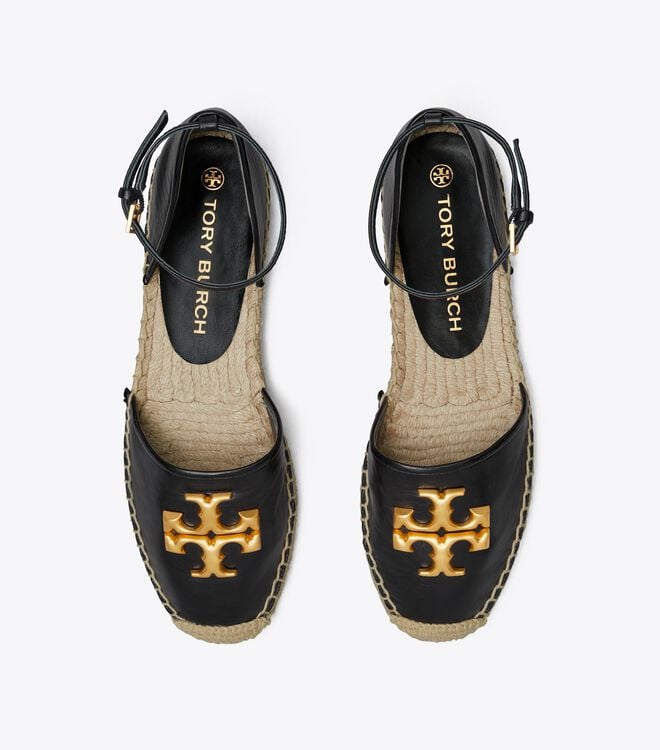 Alpargata Tory Burch Eleanor D'orsay Mujer Negros | OUTLETS-53480199