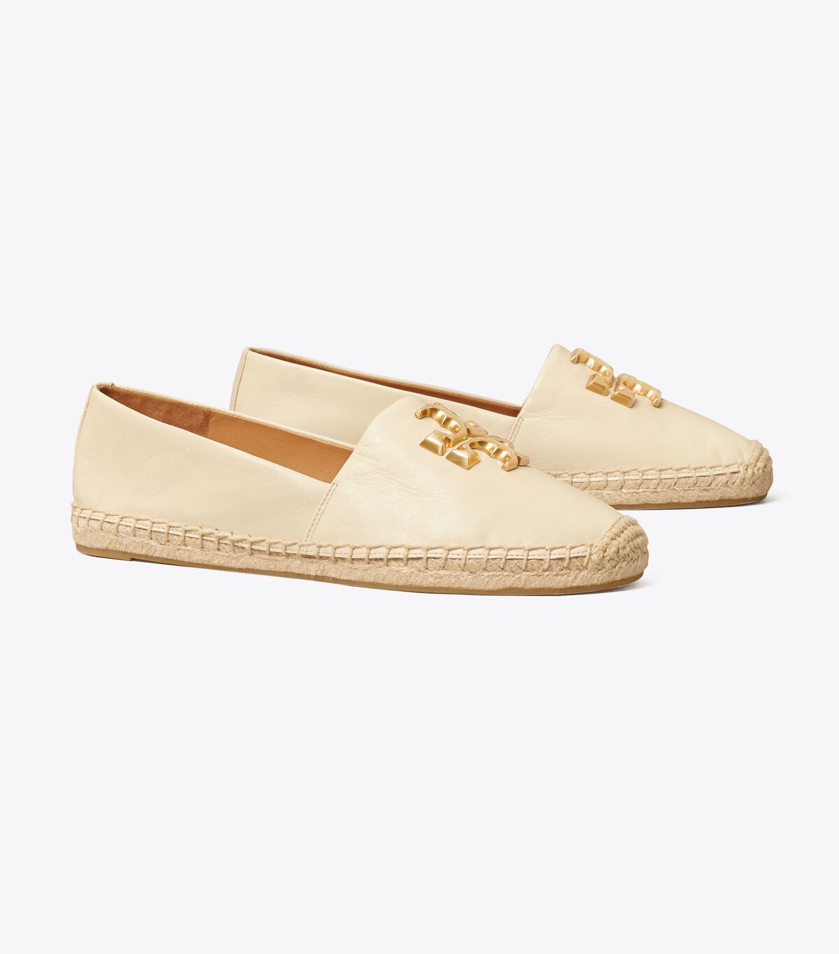 Alpargata Tory Burch Eleanor Mujer Creme | OUTLETS-96125349