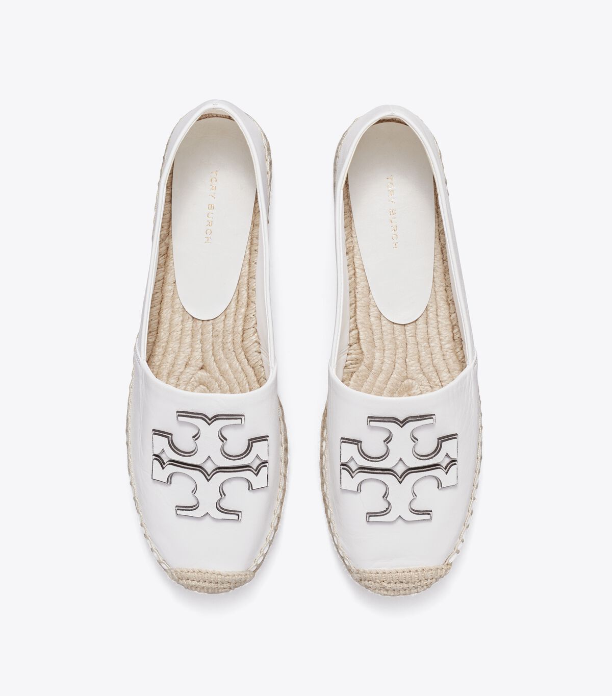 Alpargata Tory Burch Ines Plataforma Mujer Blancos | OUTLETS-07158439