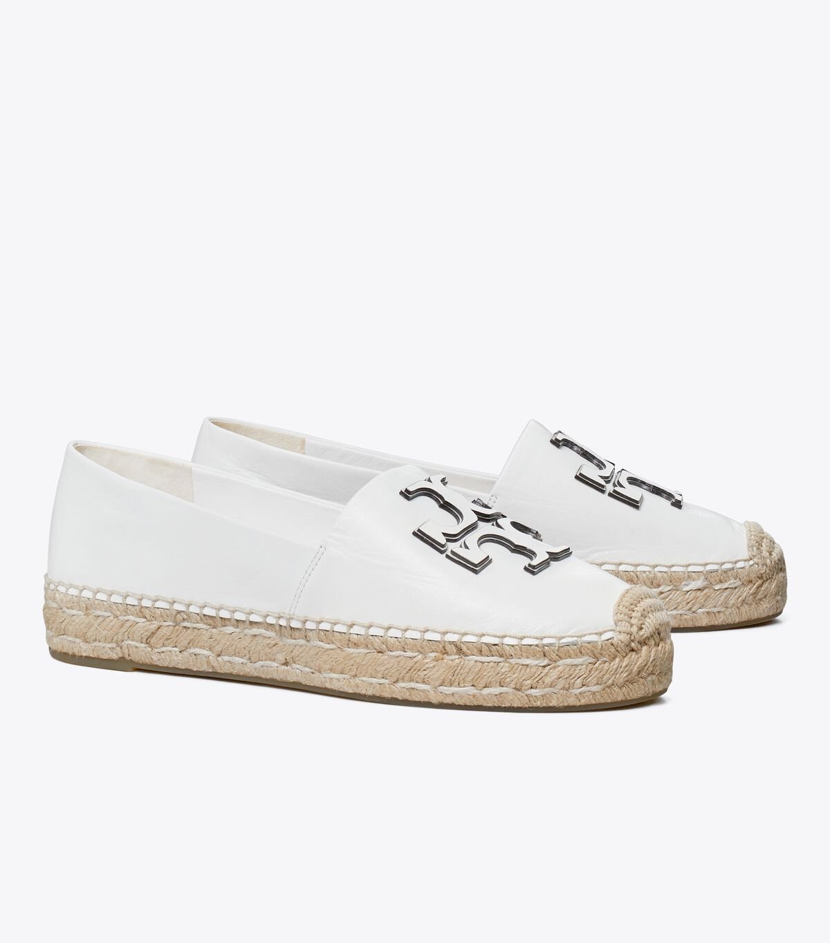 Alpargata Tory Burch Ines Plataforma Mujer Blancos | OUTLETS-07158439