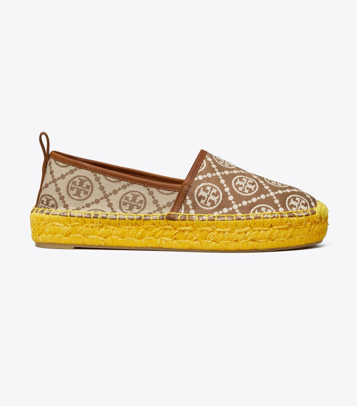 Alpargata Tory Burch T Monogram Plataforma Mujer Multicolor | OUTLETS-02731989