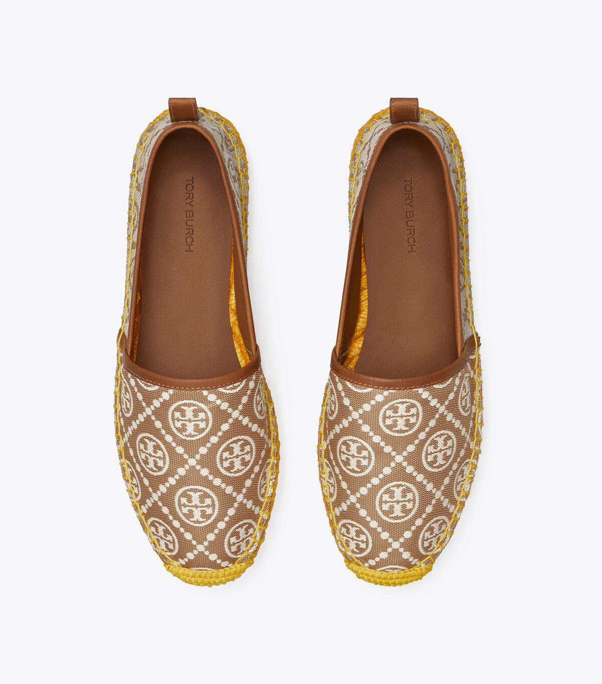 Alpargata Tory Burch T Monogram Plataforma Mujer Multicolor | OUTLETS-02731989