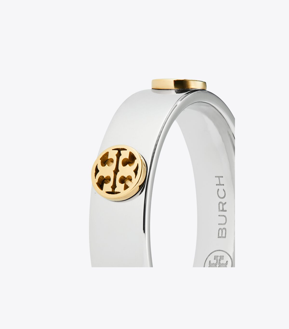 Anillos Tory Burch Miller Stud Mujer Plateados Dorados | OUTLETS-28913749