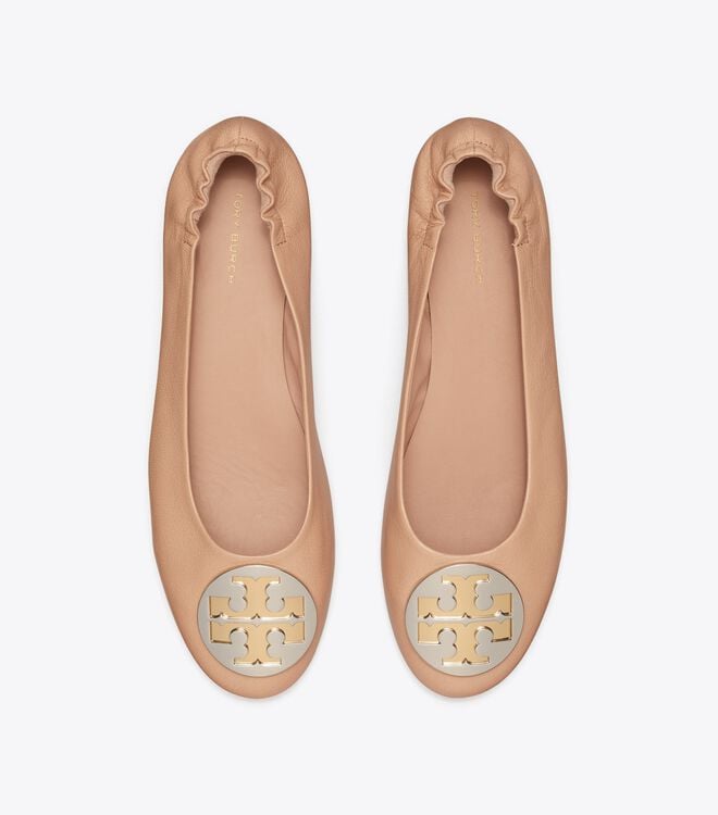 Ballerinas Tory Burch Claire Mujer Marrom | OUTLETS-47650329