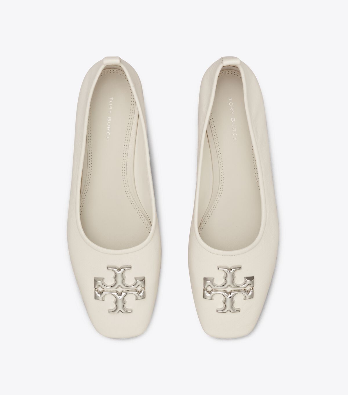 Ballerinas Tory Burch Eleanor Mujer Blancos | OUTLETS-82069579