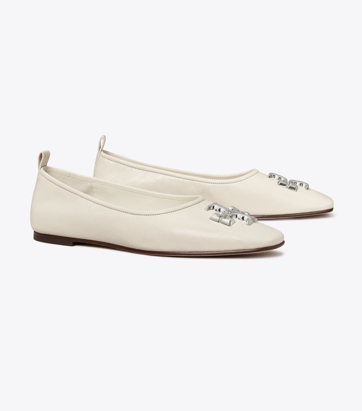 Ballerinas Tory Burch Eleanor Mujer Blancos | OUTLETS-82069579