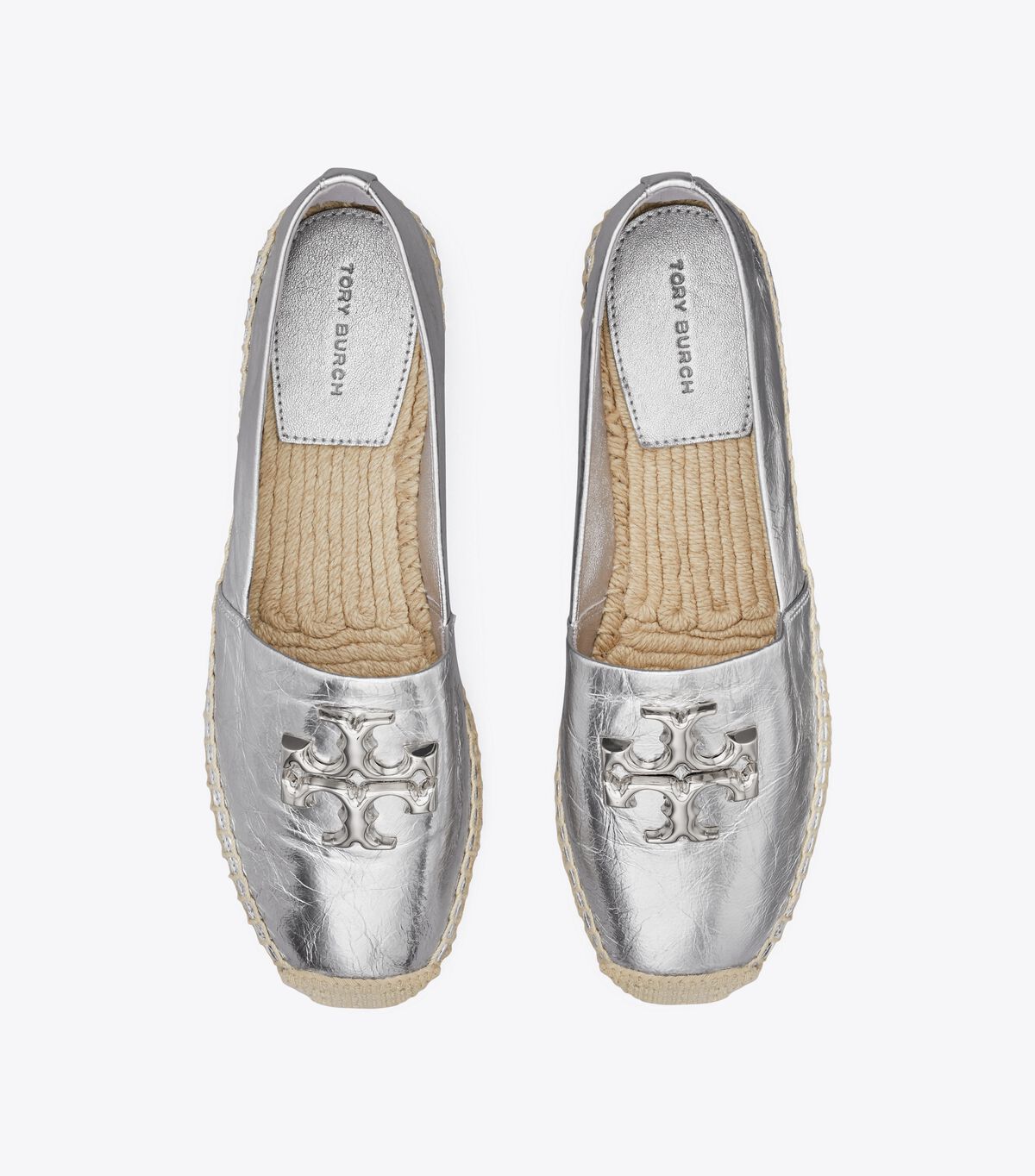 Ballerinas Tory Burch Eleanor Mujer Plateados | OUTLETS-43125769