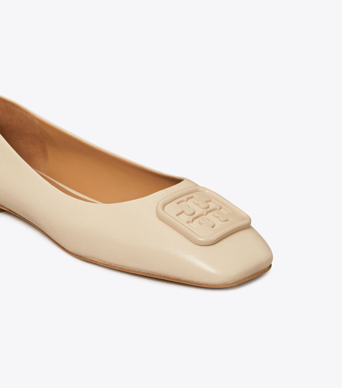 Ballerinas Tory Burch Georgia Mujer Beige | OUTLETS-24837569