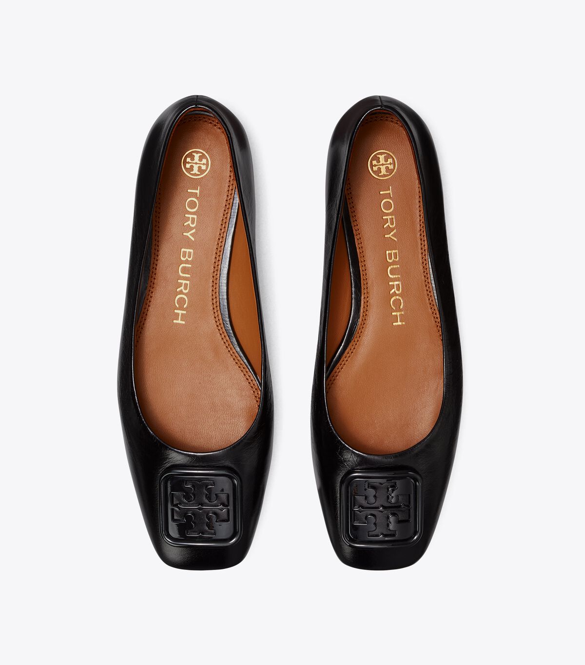 Ballerinas Tory Burch Georgia Mujer Negros | OUTLETS-60534919