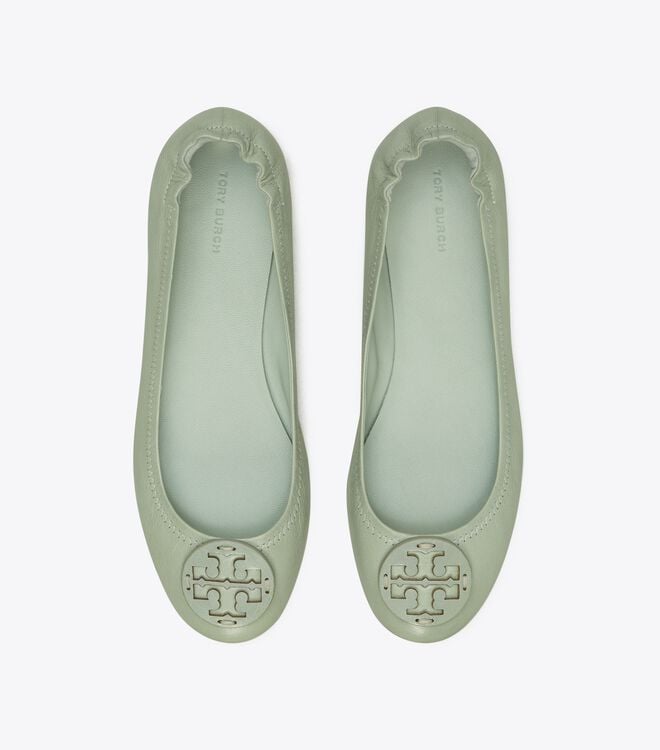 Ballerinas Tory Burch Minnie Travel Mujer Turquesa | OUTLETS-05842199