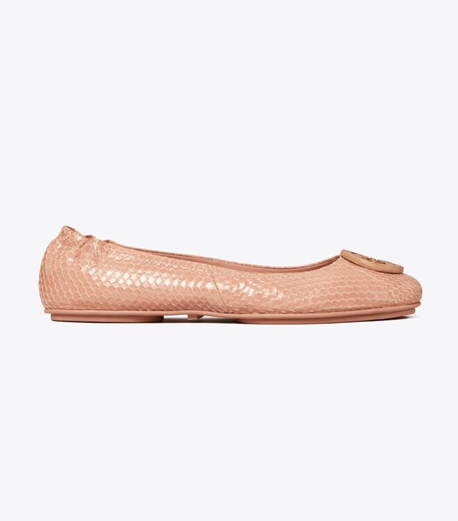 Ballerinas Tory Burch Minnie Travel Mujer Rosas | OUTLETS-23601859