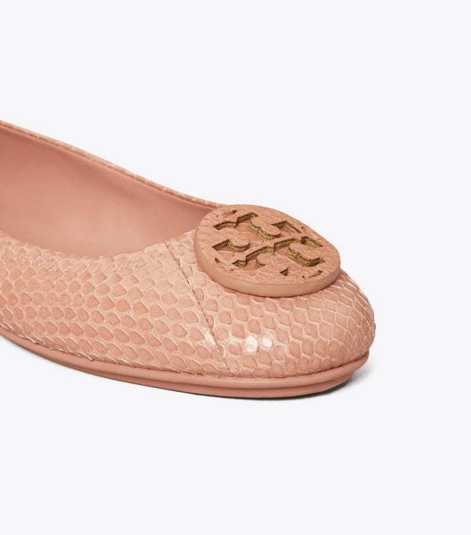 Ballerinas Tory Burch Minnie Travel Mujer Rosas | OUTLETS-23601859