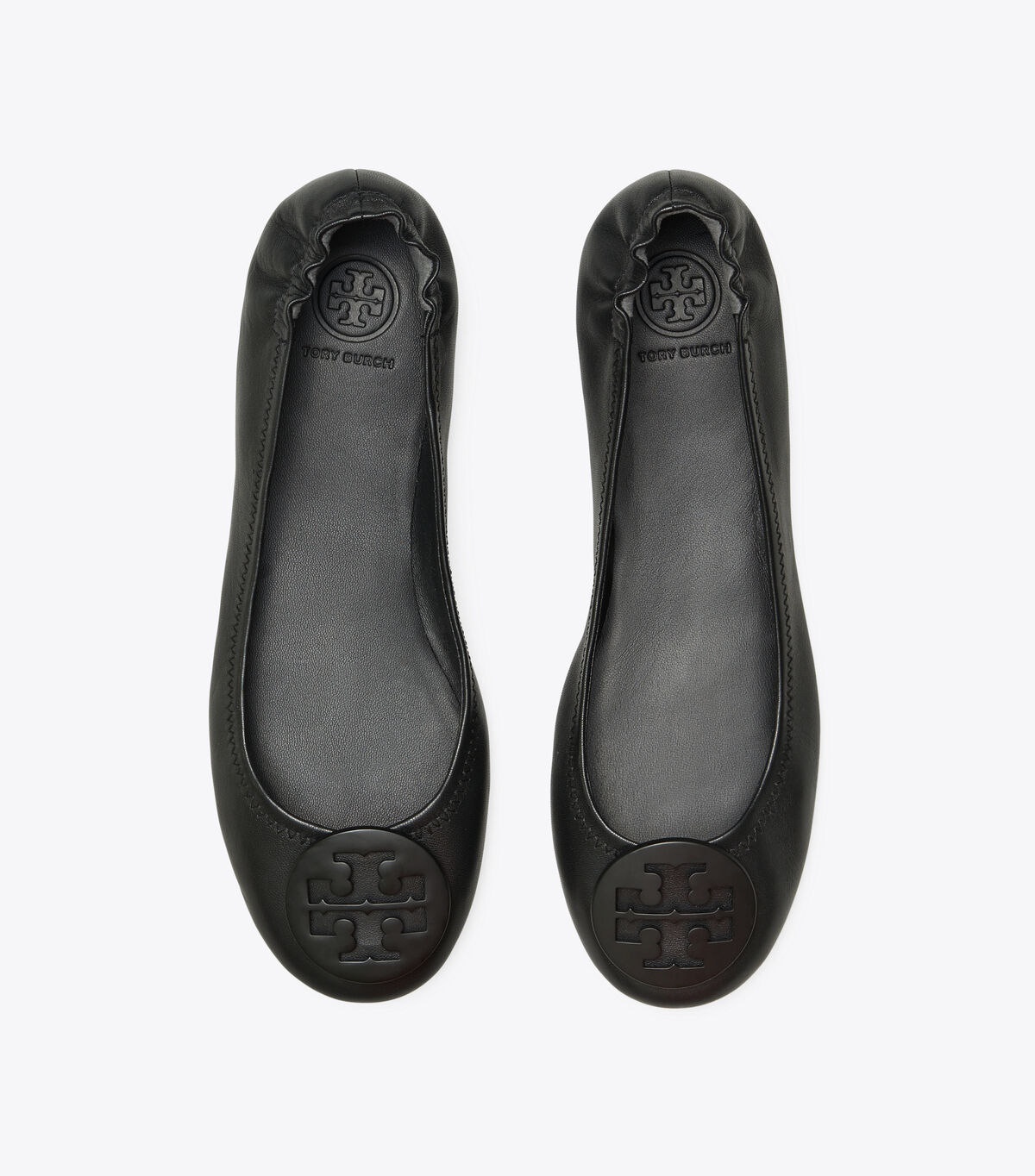 Ballerinas Tory Burch Minnie Travel Mujer Negros | OUTLETS-42978519