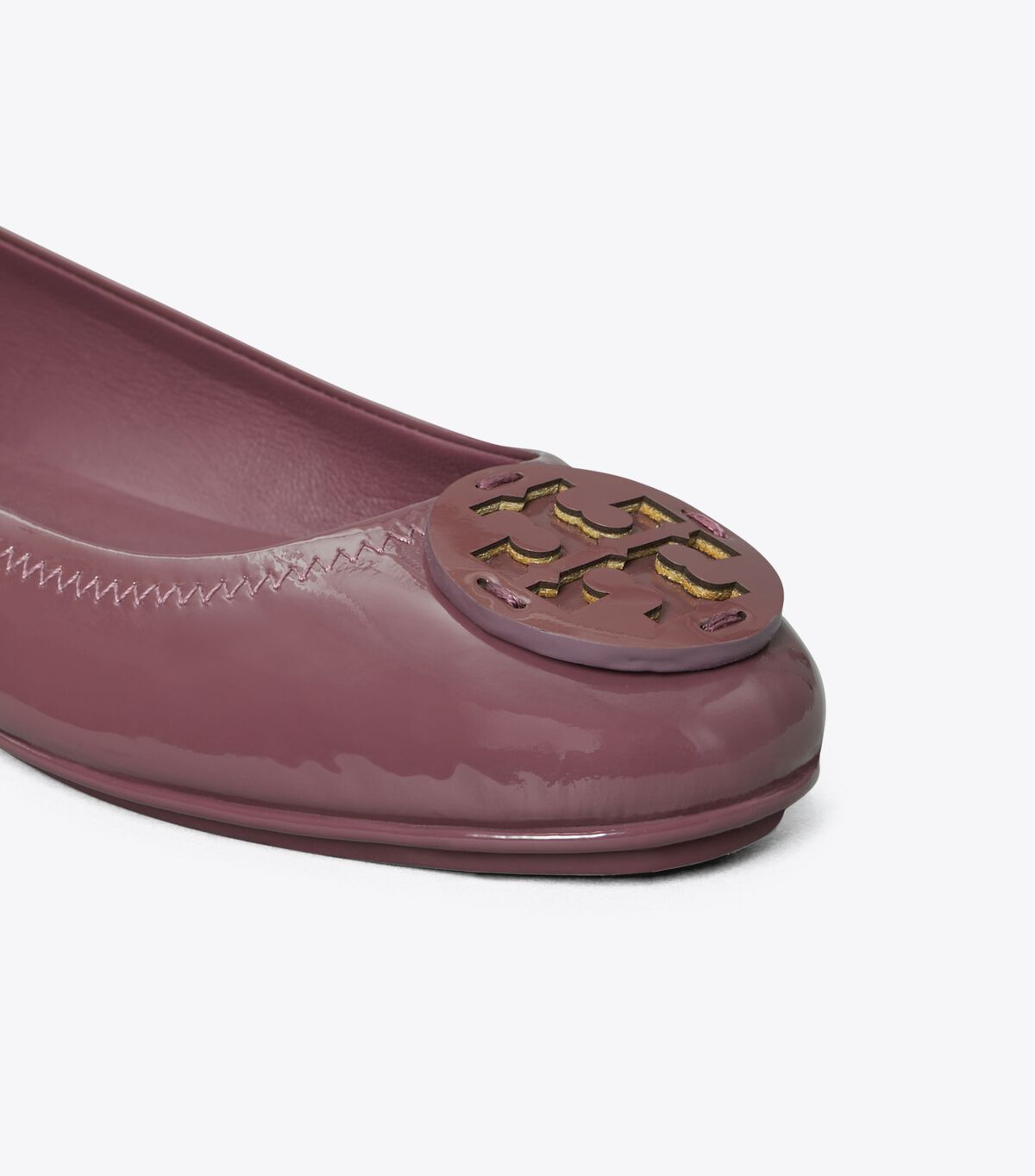 Ballerinas Tory Burch Minnie Travel Mujer Rojos Oscuro | OUTLETS-75491269