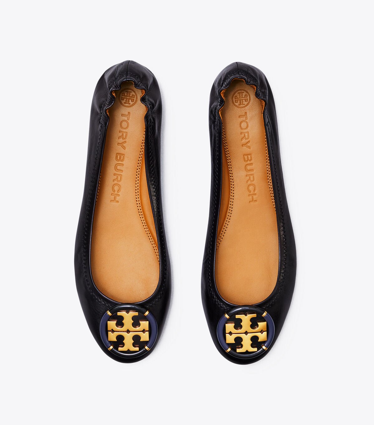 Ballerinas Tory Burch Multi-logo Mujer Negros | OUTLETS-80497539