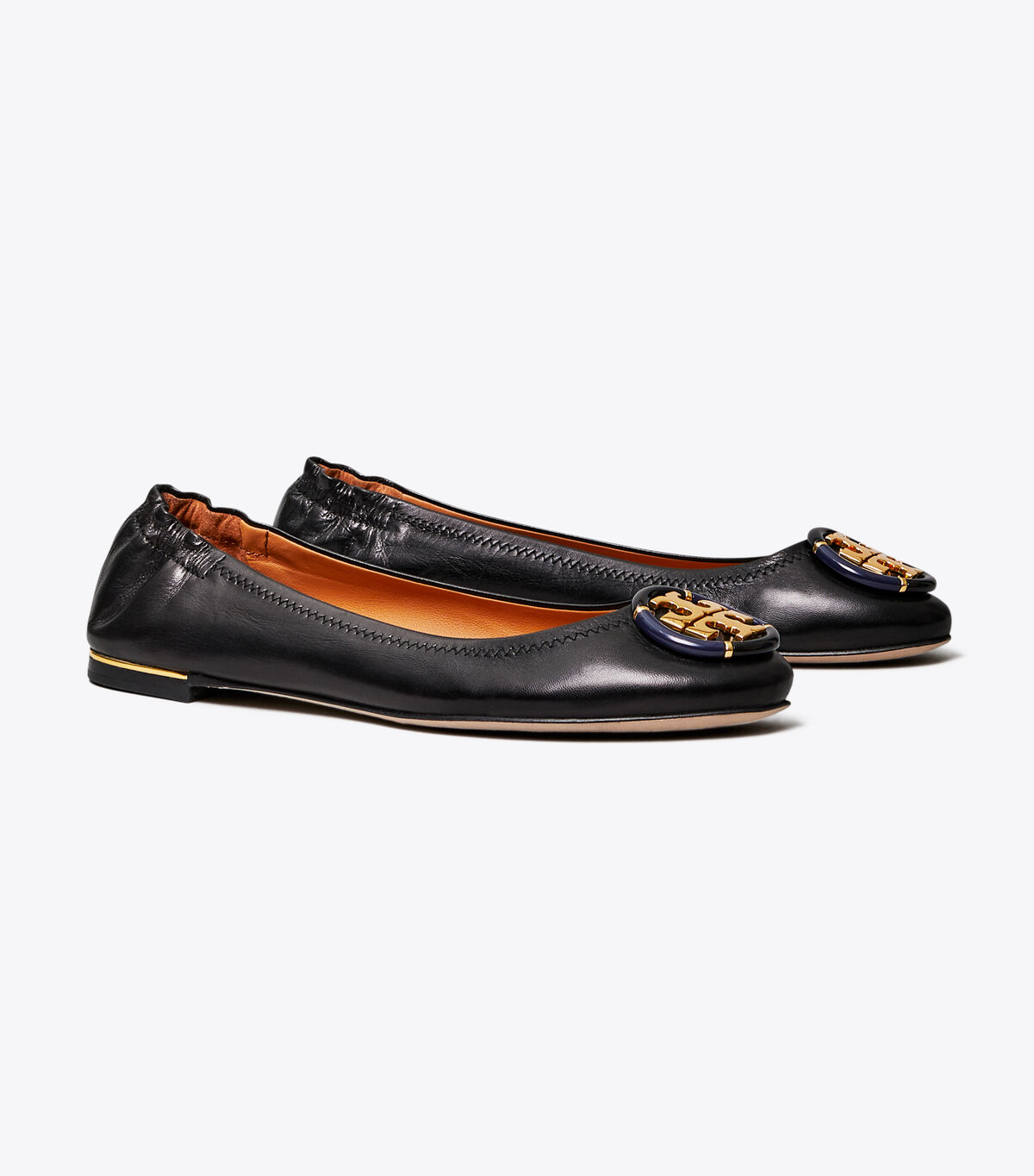 Ballerinas Tory Burch Multi-logo Mujer Negros | OUTLETS-80497539