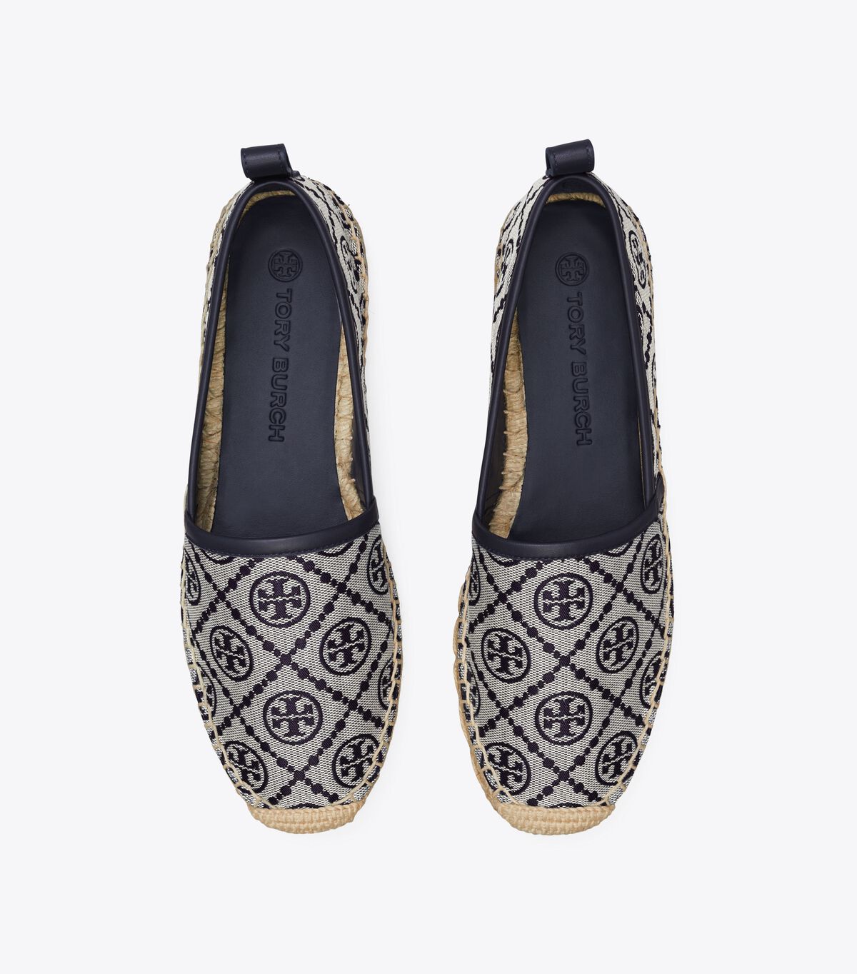 Ballerinas Tory Burch T Monogram Plataforma Mujer Azul Marino | OUTLETS-14957289