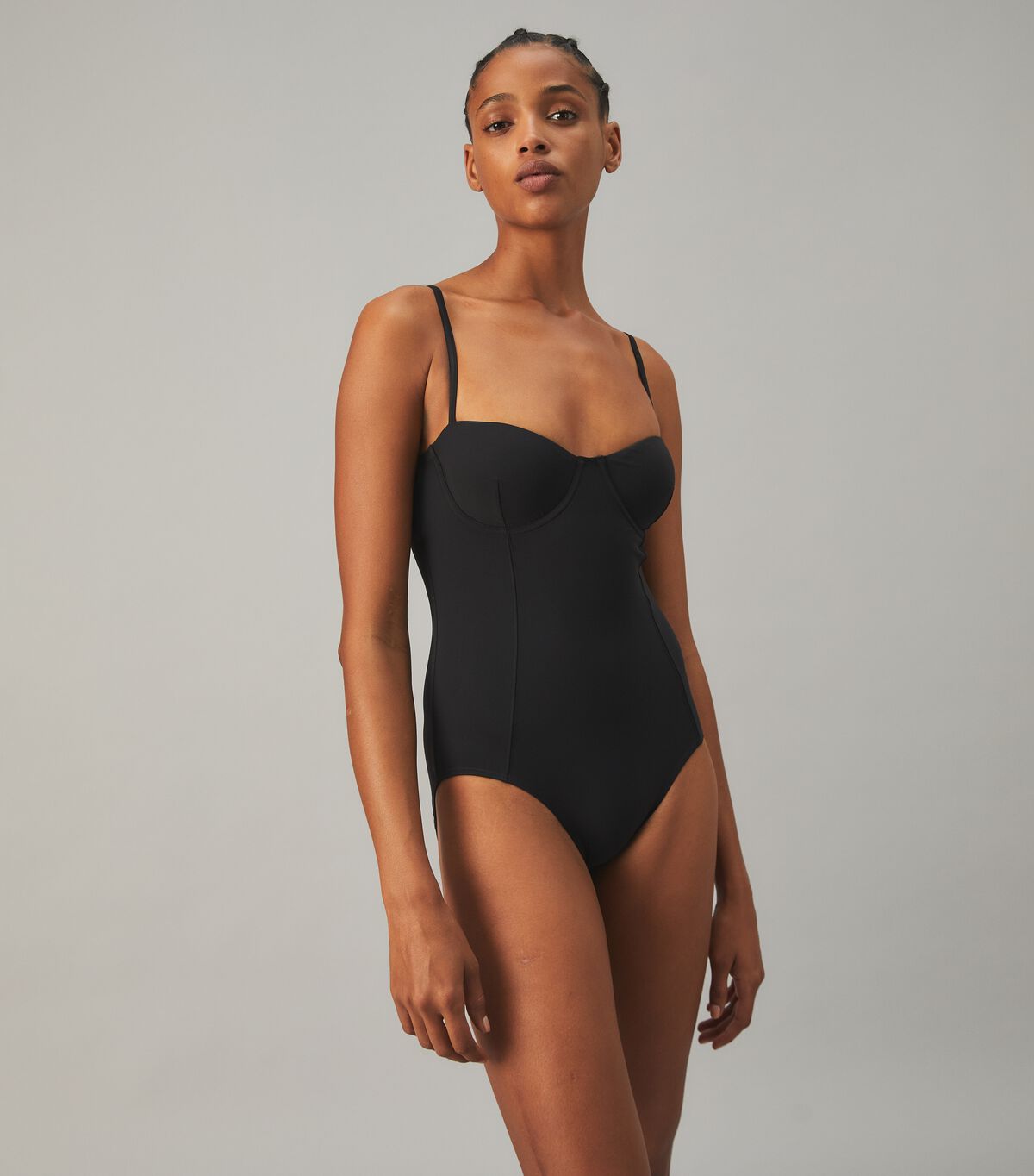 Bañadores Tory Burch Underwire One-piece Mujer Negros | OUTLETS-69741289