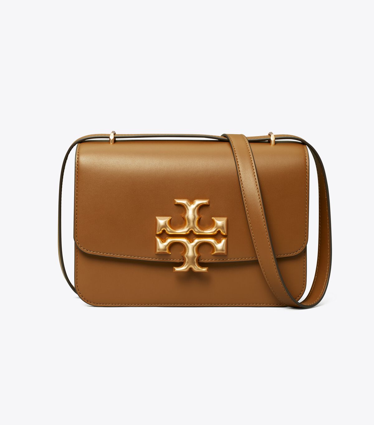 Bolsa De Hombro Tory Burch Eleanor Mujer Marrom | OUTLETS-09254769