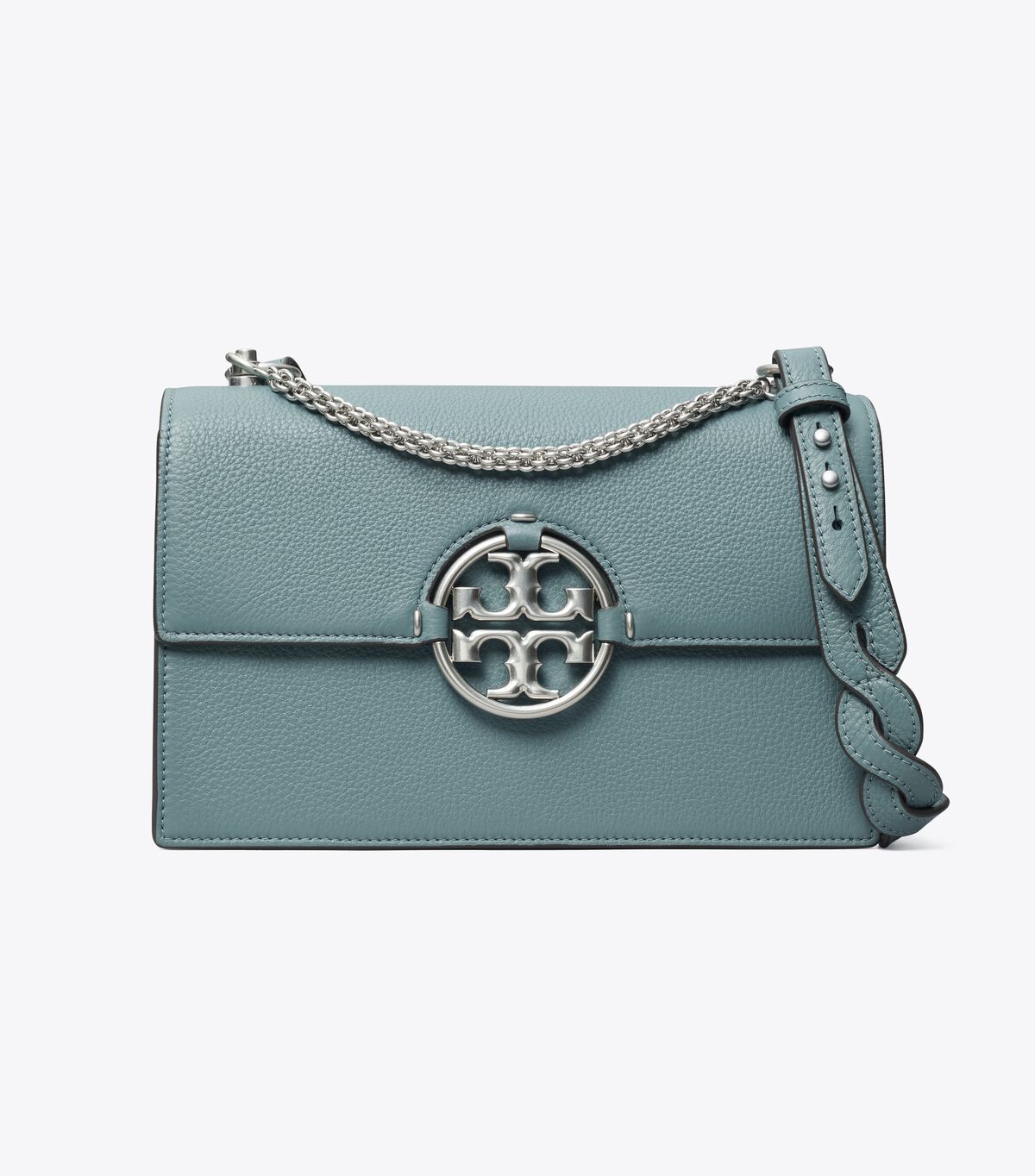 Bolsa De Hombro Tory Burch Miller Mujer Azules Claro | OUTLETS-49280169