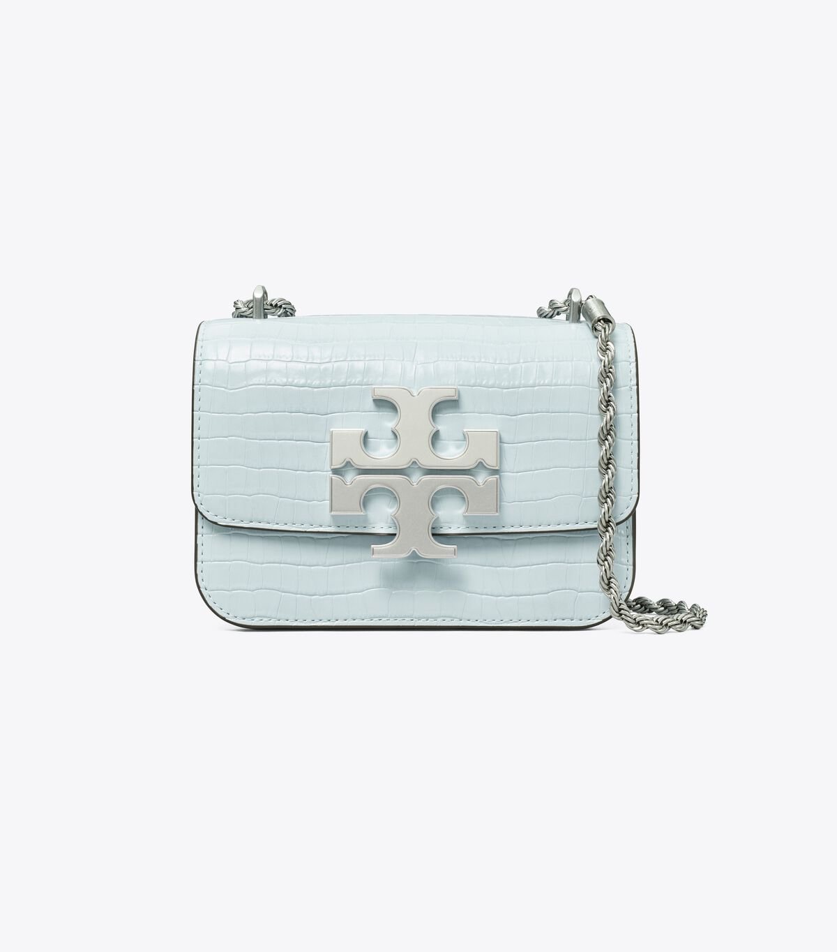 Bolsa De Hombro Tory Burch Small Eleanor Embossed Mujer Azules | OUTLETS-04812379