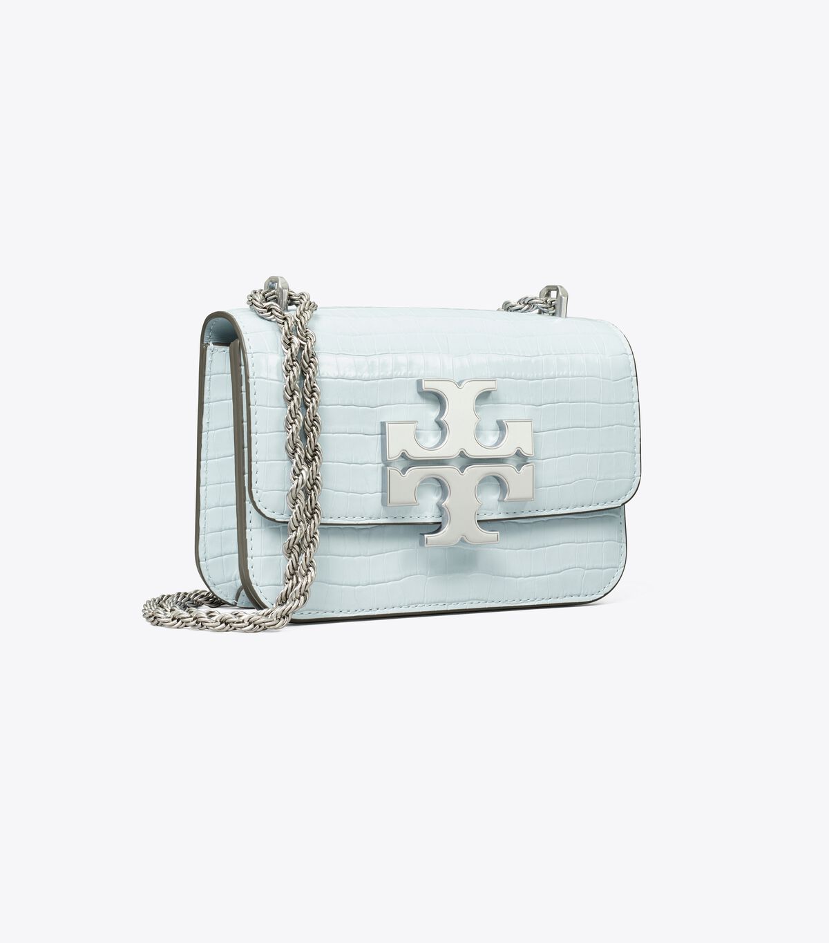 Bolsa De Hombro Tory Burch Small Eleanor Embossed Mujer Azules | OUTLETS-04812379