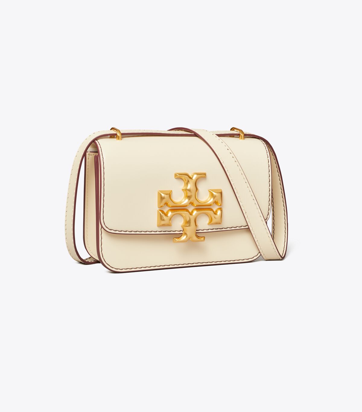 Bolsa De Hombro Tory Burch Small Eleanor Mujer Creme Claro | OUTLETS-63149759