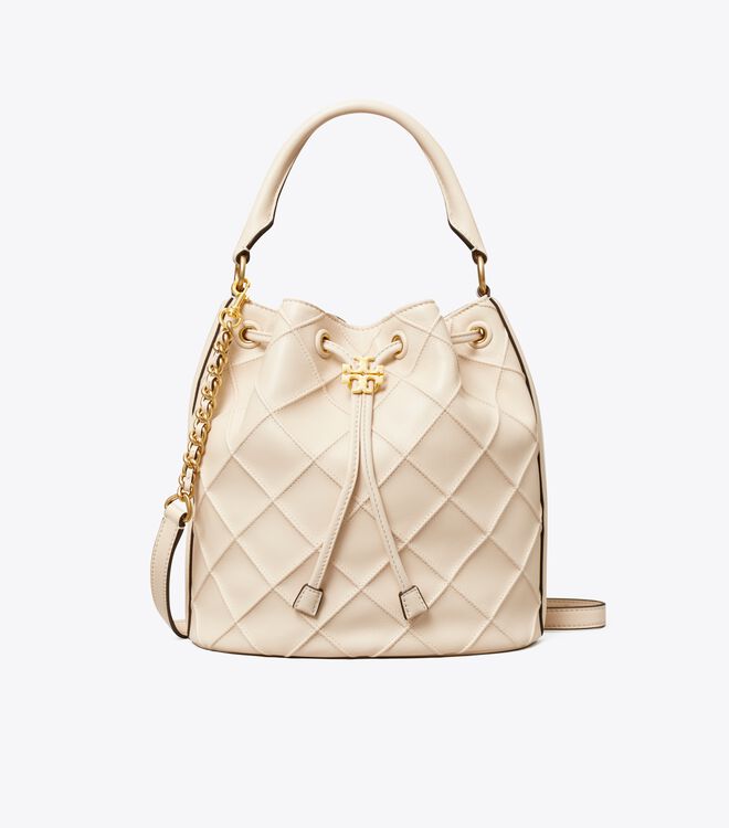 Bolso Saco Tory Burch Large Fleming Soft Mujer Creme | OUTLETS-12947659