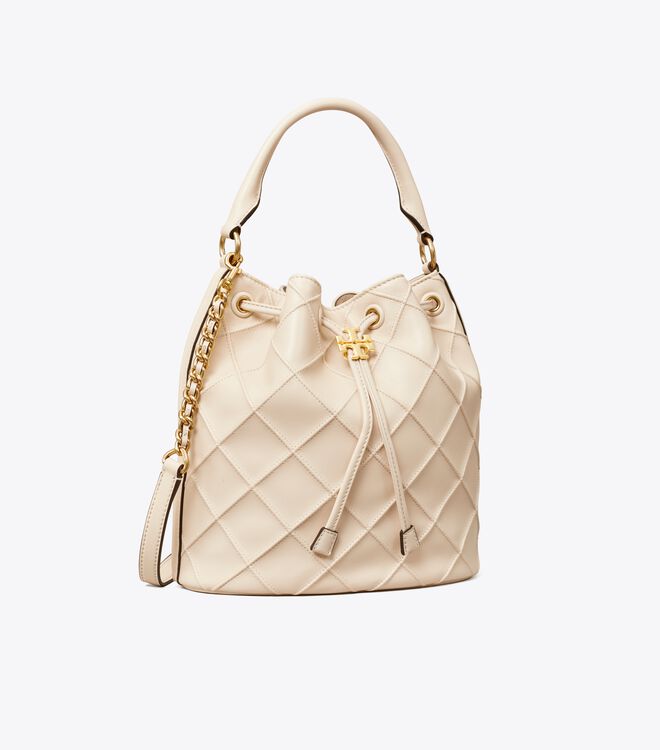 Bolso Saco Tory Burch Large Fleming Soft Mujer Creme | OUTLETS-12947659