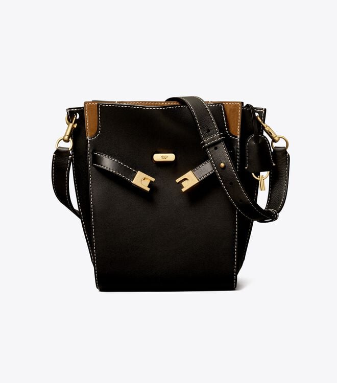 Bolso Saco Tory Burch Lee Radziwill Double Mujer Negros | OUTLETS-96437589