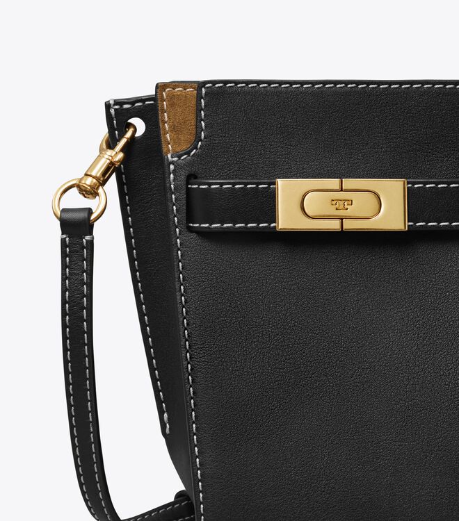 Bolso Saco Tory Burch Petite Lee Radziwill Double Mujer Negros | OUTLETS-14865329