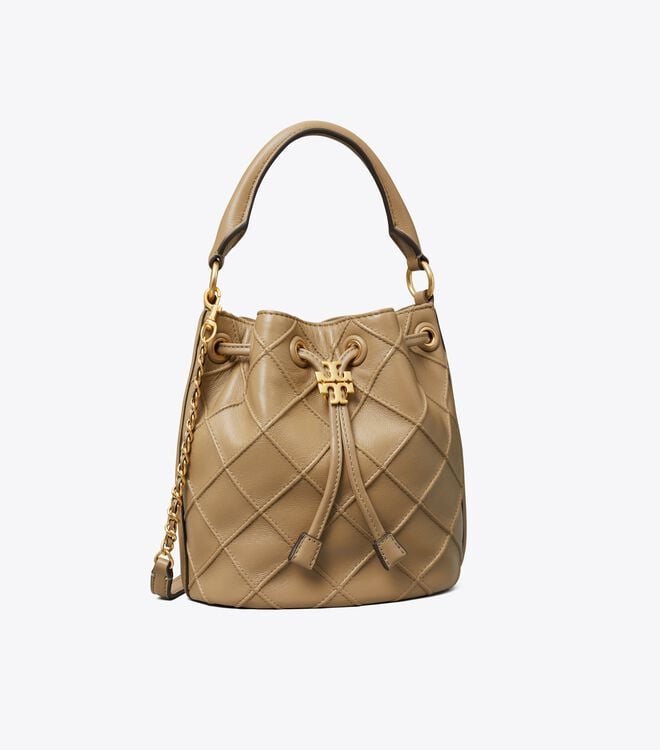 Bolso Saco Tory Burch Small Fleming Soft Mujer Grises | OUTLETS-06784139