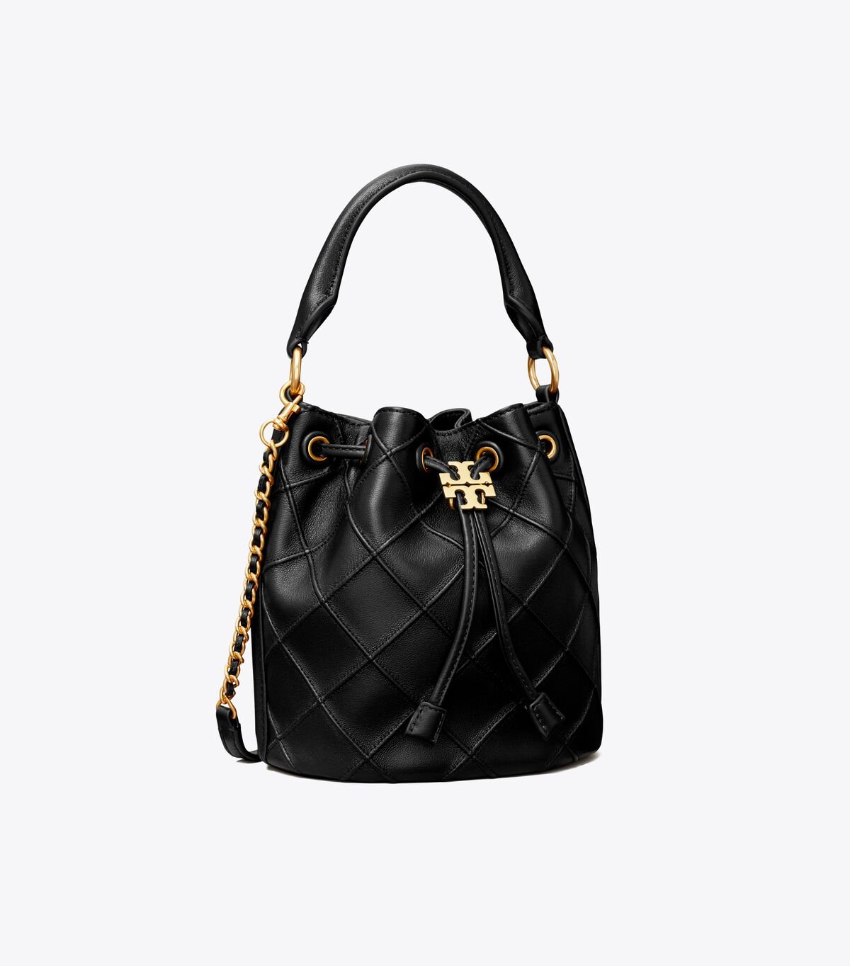 Bolso Saco Tory Burch Small Fleming Soft Mujer Negros | OUTLETS-21049839