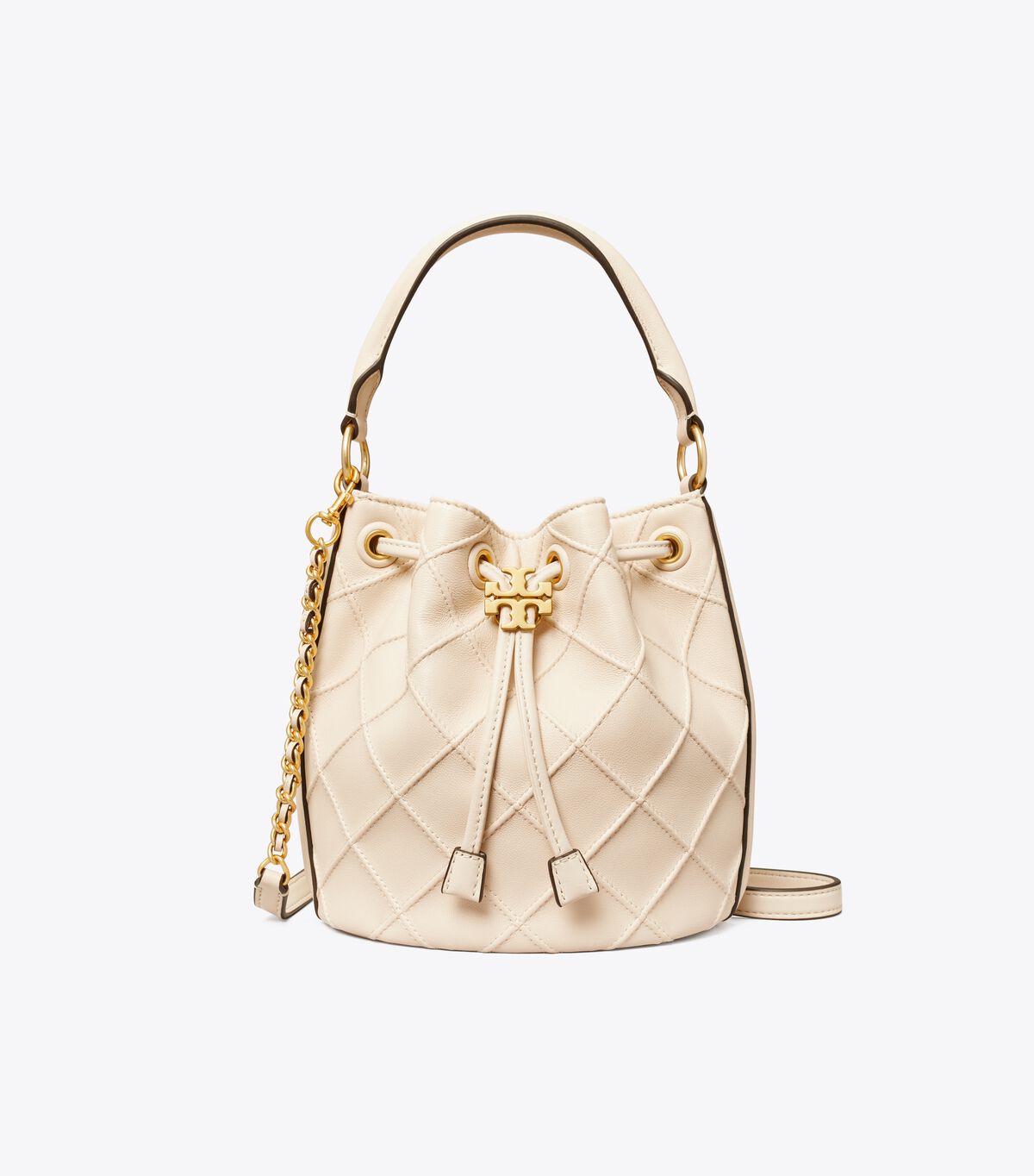 Bolso Saco Tory Burch Small Fleming Soft Mujer Creme | OUTLETS-26049789