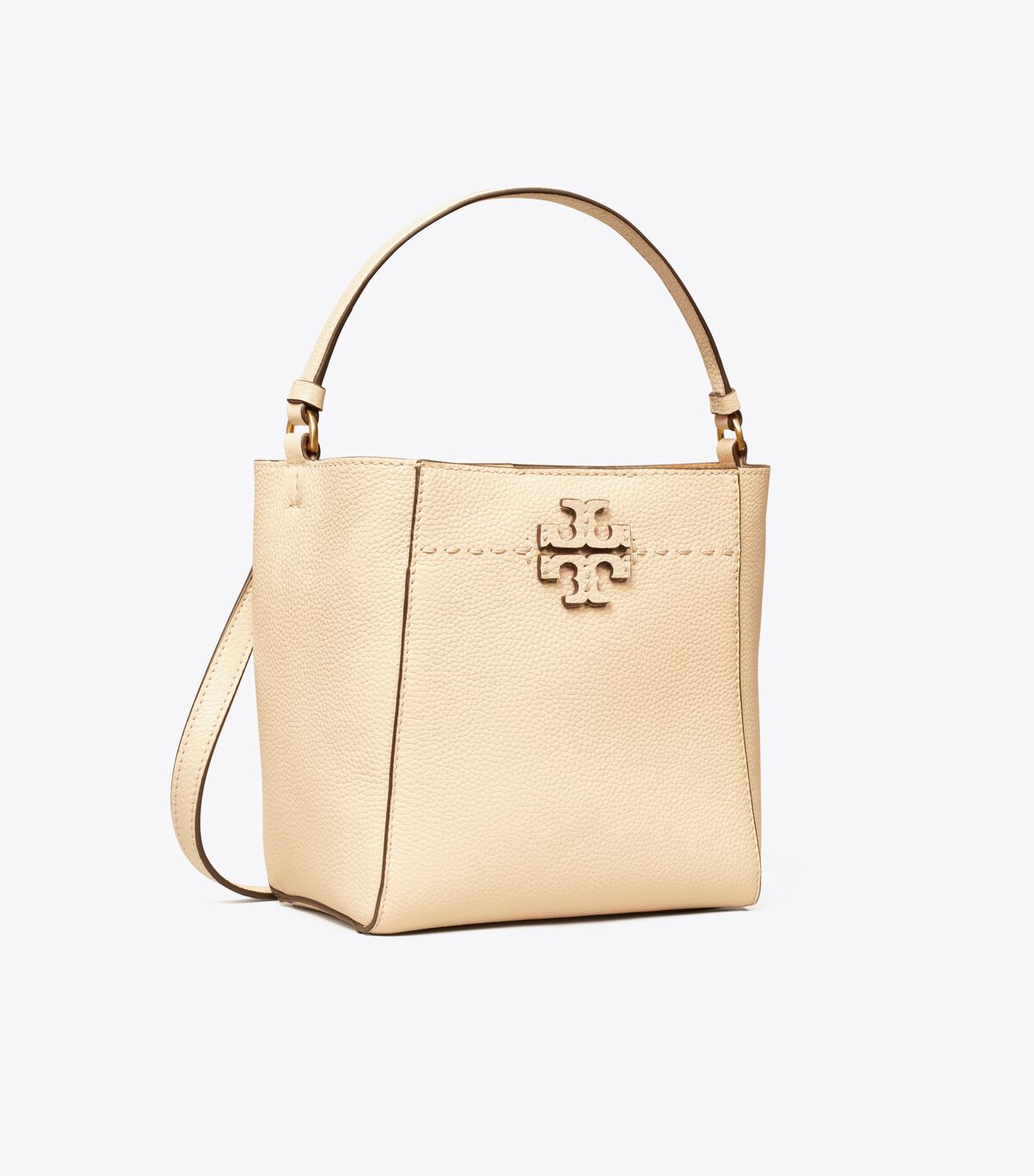 Bolso Saco Tory Burch Small Mcgraw Mujer Beige | OUTLETS-19367859