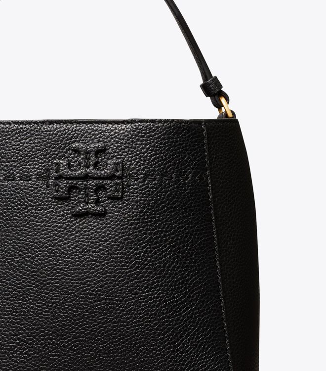 Bolso Saco Tory Burch Small Mcgraw Mujer Negros | OUTLETS-31047629