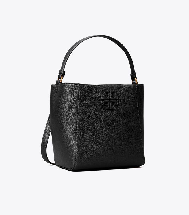 Bolso Saco Tory Burch Small Mcgraw Mujer Negros | OUTLETS-31047629