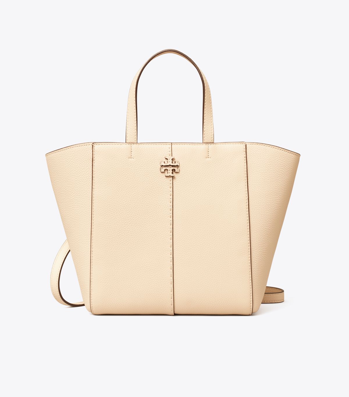 Bolso Satchel Tory Burch Mcgraw Carryall Mujer Beige | OUTLETS-19342789