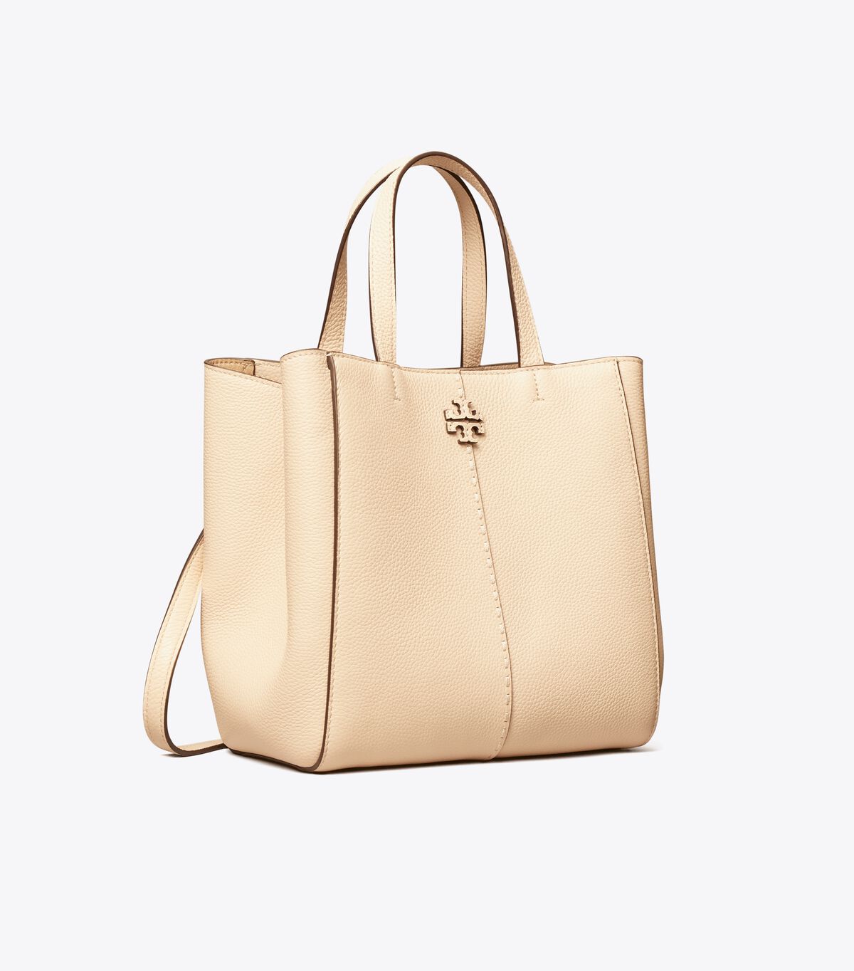 Bolso Satchel Tory Burch Mcgraw Carryall Mujer Beige | OUTLETS-19342789