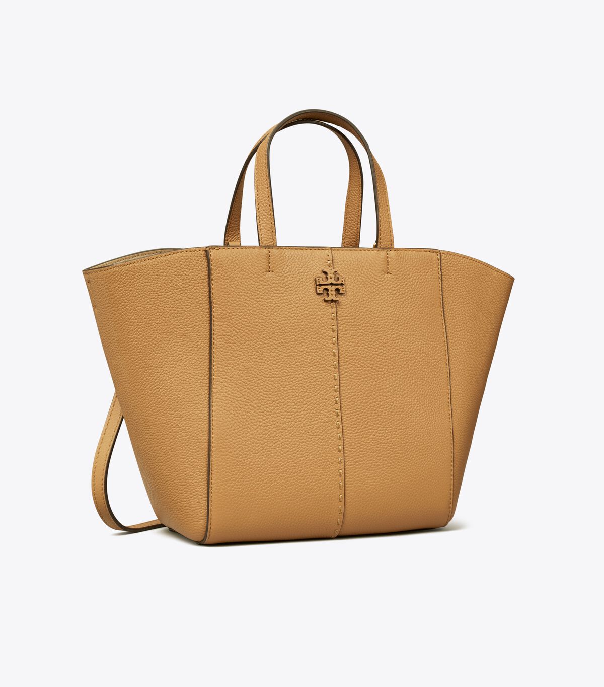 Bolso Satchel Tory Burch Mcgraw Carryall Mujer Marrom | OUTLETS-24387509