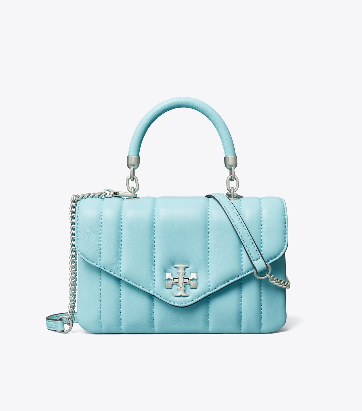 Bolso Satchel Tory Burch Mini Kira Mujer Azur | OUTLETS-18569409