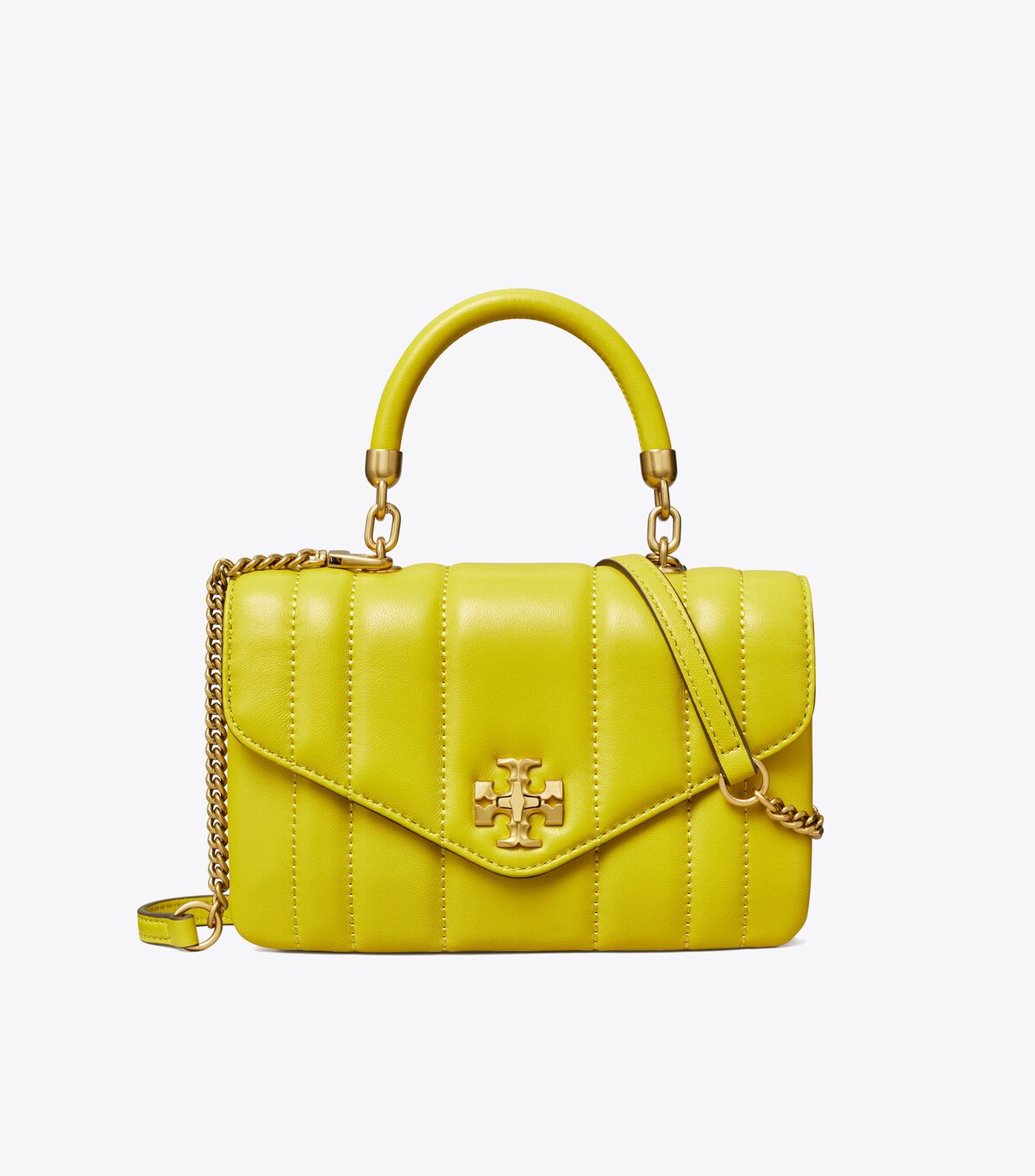 Bolso Satchel Tory Burch Mini Kira Mujer Amarillos Verdes | OUTLETS-69012489