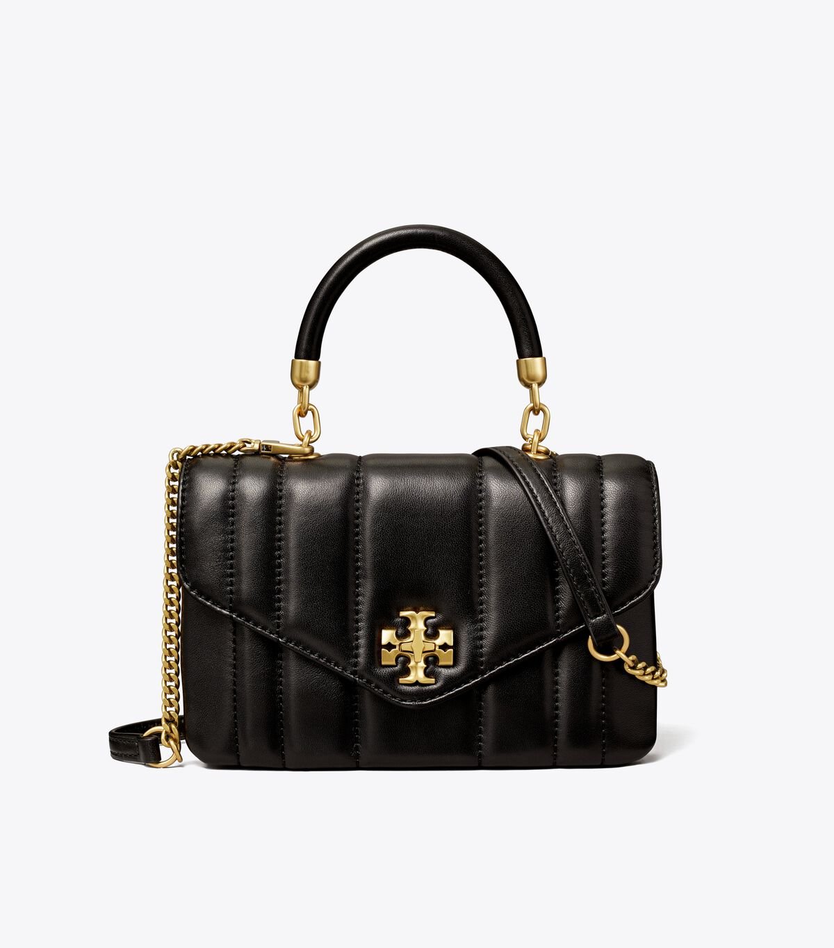 Bolso Satchel Tory Burch Mini Kira Mujer Negros | OUTLETS-86092179