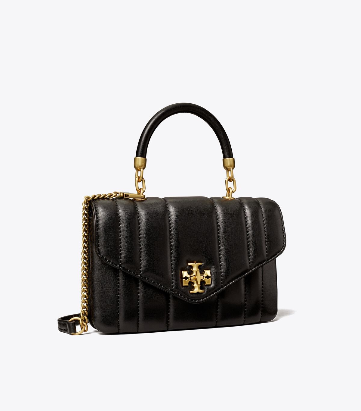 Bolso Satchel Tory Burch Mini Kira Mujer Negros | OUTLETS-86092179