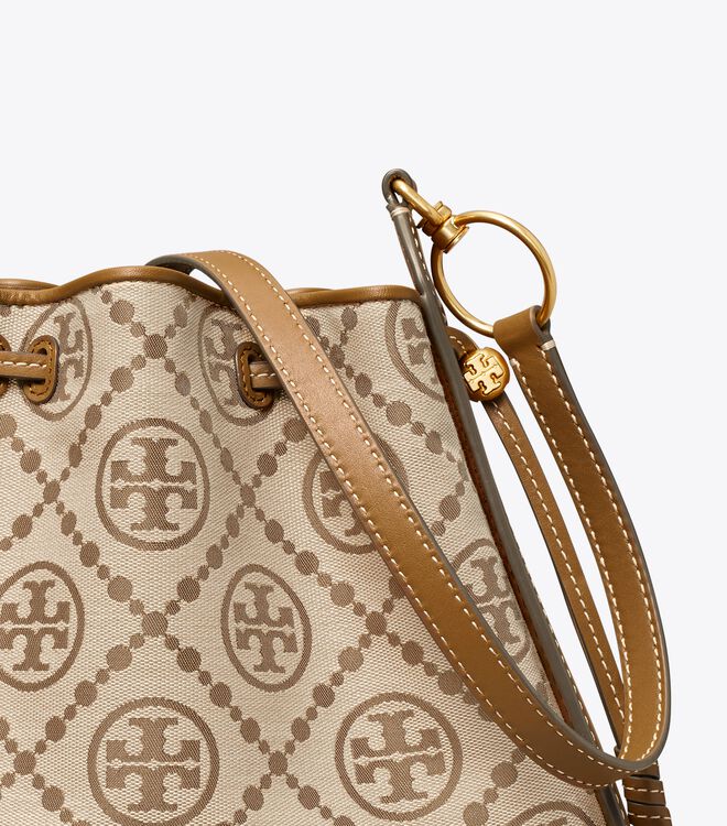 Bolso Satchel Tory Burch T Monogram Mujer Marrom | OUTLETS-83506299