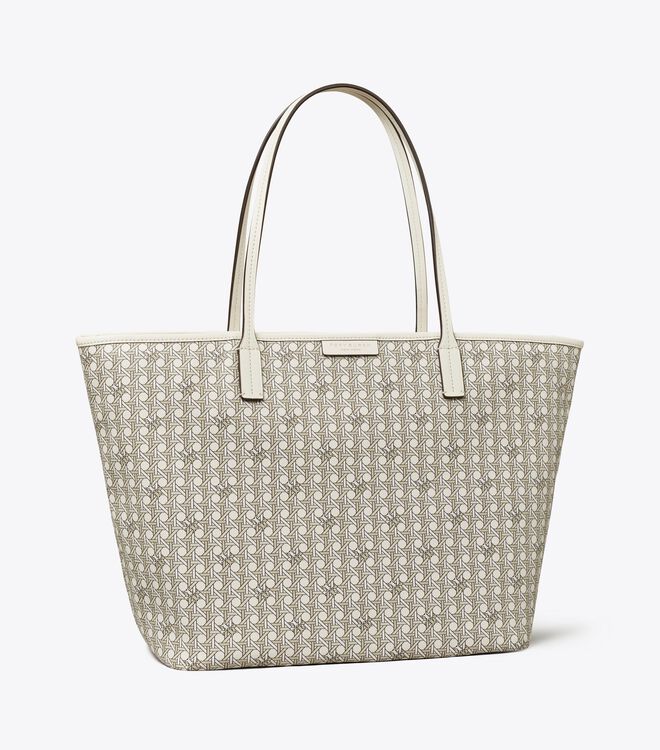 Bolso Tote Tory Burch Ever-ready Zip Mujer Blancos | OUTLETS-83425109