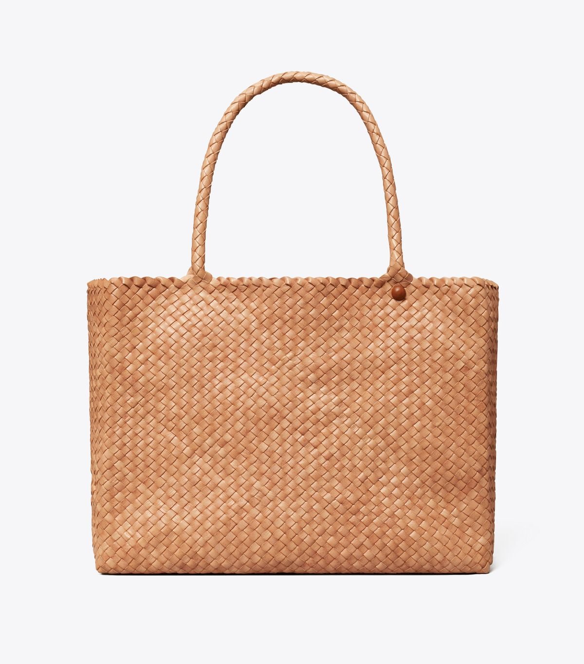 Bolso Tote Tory Burch Mcgraw Dragon Woven Mujer Beige | OUTLETS-80152379